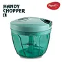 Pigeon by Stovekraft Large Handy and Compact Chopper with 3 blades for effortlessly chopping vegetables and fruits for your kitchen Green, 3 image