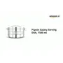 Pigeon Stainless Steel Galaxy Serving Dish (1500 ml Silver), 2 image