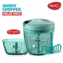 Pigeon Plastic Handy Chopper Bowl with Common Lid Green, 2 image