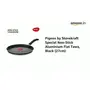 Pigeon Special Non Induction Base Aluminium Non Stick Flat Tawa 270mm Cookware with 3mm Width Black, 2 image