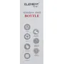 Element Polo Lifetime Vacuum Insulated Hot Cold Stainless Steel Shaded Bottle (Brown & Silver 450ml), 5 image