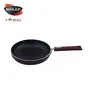 NIRLEP by Bajaj Electricals Selec+ Aluminium Non Stick Induction Casserole with Lid (4 LTR Maroon), 43 image