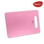 Pigeon Strong Polycarbonate Chopping Cutting Board with Handle (Pink) M (14744), 4 image