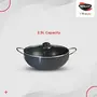 NIRLEP by Bajaj Electricals Selec+ Aluminium Non Stick Induction Casserole with Lid (4 LTR Maroon), 80 image