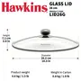 Hawkins Glass Lid - 26 cm Diameter (LID26G), 3 image
