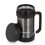 Freelance Blackbird Vacuum Insulated Stainless Steel Flask Mug Water Beverage Cup Travel Tumbler 500 ml Grey (1 Year Warranty), 2 image