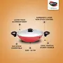 NIRLEP by Bajaj Electricals Selec+ Aluminium Non Stick Induction Casserole with Lid (4 LTR Maroon), 53 image