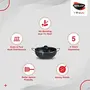 NIRLEP by Bajaj Electricals Selec+ Aluminium Non Stick Induction Casserole with Lid (4 LTR Maroon), 65 image