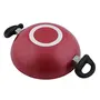 NIRLEP by Bajaj Electricals Selec+ Aluminium Non Stick Induction Casserole with Lid (4 LTR Maroon), 78 image
