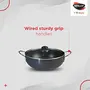 NIRLEP by Bajaj Electricals Selec+ Aluminium Non Stick Induction Casserole with Lid (4 LTR Maroon), 52 image