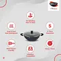 NIRLEP by Bajaj Electricals Selec+ Aluminium Non Stick Induction Casserole with Lid (4 LTR Maroon), 64 image