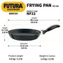 Hawkins Futura Nonstick 3.25 mm Thickness Frying Pan (1 litre 22 cm Black), 4 image