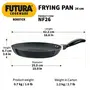 Hawkins Futura Nonstick 3.25 mm Thickness Frying Pan (Capacity 1.5 litre Diameter 26 cm Black), 4 image