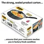 Hawkins NCP20G Futura Nonstick Curry Saute Pan with Glass Lid (Capacity 2 L Diameter 20cm Thickness 3.25 mm Black) (Q62), 6 image