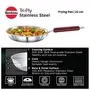 Hawkins Tri-Ply Stainless Steel Induction Compatible Frying Pan Diameter 22 cm Thickness 3 mm Silver (SSF22), 2 image