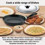 Hawkins Futura Nonstick Induction Compatible Frying Pan with Stainless Steel Lid Capacity 1.5 Litre Diameter 26 cm Thickness 3.25 mm Black (INF26S), 6 image
