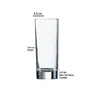 Luminarc Glass Tumbler - Set of 6 Clear 310ml, 3 image