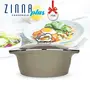 Trueware Zinna Plus Serving Casserole Set 750 ml - Grey Inner Stainless Steel Casserole & lid, 3 image