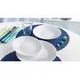 Luminarc Feston Opalware Dinner Plate 10.6 Inch Set of 6 White Large, 2 image