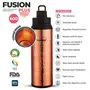 Trueware Fusion Plus 600 Water Copper Bottle with Hammered Lacquer Finish -Copper500ml, 4 image