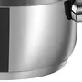 Vinod Stainless Steel Deluxe Saucepot with Glass Lid & Riveted Handles Diameter 16 cm Capacity 1.5 Litre (Induction and Gas Stove Friendly) 2 Years Warranty Silver, 5 image
