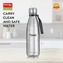 Prestige Stainless Steel Thermopro Water Bottle (Silver 1 L) Set of 1, 2 image