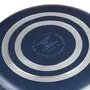 Vinod Zest Non-Stick Deep Frypan with Glass Lid 26cm Diameter with Riveted Sturdy Bakelite Handle Gas Stove Compatible PFOA Free (3mm Thickness) - Blue, 5 image
