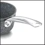 Prestige Aluminium Sauce pan with Lid 1300ml (Black), 2 image