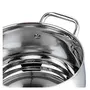 Vinod Stainless Steel Almaty Casserole with Glass lid -18 cm 2.9 Ltr (Induction Friendly), 4 image