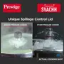 Prestige Svachh 10756 3 L Aluminium Inner Lid Pressure Handi with Deep Lid for Spillage Control Silver, 2 image