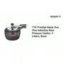 Prestige TTK Apple Due Plus Induction Base Inner Lid Pressure Cooker 2 L Black Stainless Steel, 2 image