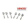 Vinod Stainless Steel Spoon Set - Pack of 6, 2 image