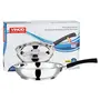 Vinod Induction Base Stainless Steel Frying Pan 24cm - Silver, 7 image