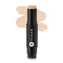 SUGAR Cosmetics - Ace Of Face - Foundation Stick - 10 Latte (Light Foundation with Warm Undertone) - Waterproof Full Coverage Foundation for Women with Inbuilt Brush