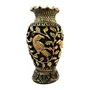 Mishtienterprises Flower Pot vase Statue 7 inch Poly-Resin showpiece Idol for Gift Home dÃ©cor Kitchen Items Gifts (Golden Black)
