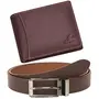 Hornbull Gift Hamper for Men | Brown Wallet and Brown Belt Men's Combo Gift Set | Leather Wallets for Men | Men's Wallet