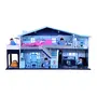 Toyzone Impex Pvt Ltd  Toyzone Frozen Party Home Doll House (50 pcs)-46011 | Girls Toys|Princess Doll House |Doll House |Super Star Dream Doll House |Family Doll House| Barbie Doll House|Role Play Set