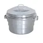 subaa Aluminum idly Steamer/Cooker/Maker/satti Gas Base 14 Idli Pot Export Quality