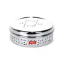 Sumeet Stainless Steel Hole Puri Dabbas/Flat Canisters with Air Ventilation Size No. 12-20.4cm Dia