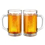 Ginoya Brothers Classic Beer Mug Set Beer Glass Set of 2 (450 ML)
