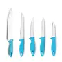 Crystal Stainless Steel Knife Set Multicolour