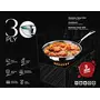 Crystal TriPro -Triply Stainless Steel Fry Pan - 20 cm (Induction Bottom) Silver (CTP-FRP-001), 3 image