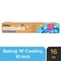 Oddy Ecobake Baking and Cooking White (10 Inch X 16 Mtrs.) Ideal for Baking Cakes Best Suitable for Airfryer Microwave Oven & Steamer (Pack of 2), 2 image