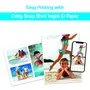 Oddy 180 GSM A4 Size Glossy Photo Paper  Water proof Instant drying pack of 50 sheets Compatible with Inkjet Printer, 2 image