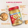 Saffola Peanut Butter with Jaggery | No Refined Sugar| Creamy| 24.3g Protein 900g, 5 image