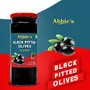Abbie's Black Pitted Olives (450 g) + Green Pitted Olives (450 g) Pack of 1 Each Product of Spain for Authentic Taste in Cooking Snacking Pizzas toppings or Italian Pastas Ingredient., 4 image