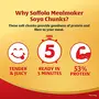 Saffola Mealmaker Soya Chunks with Supersoft Technology Tender & Juicy Pouch 200 g, 3 image