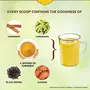 Saffola Immuniveda Golden Turmeric Milk Mix 400 g | Ayurvedic Immunity Booster Haldi Doodh | Healthy Drink for Kids & Adults, 4 image