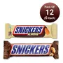 Snickers Peanut and Almond Chocolates - 45g Bar (Pack of 12), 2 image