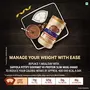 Saffola Fittify Gourmet Hi Protein Slim Meal-Shake Meal Replacement with 5 superfoods Swiss Chocolate 420 gm (12 servings), 6 image